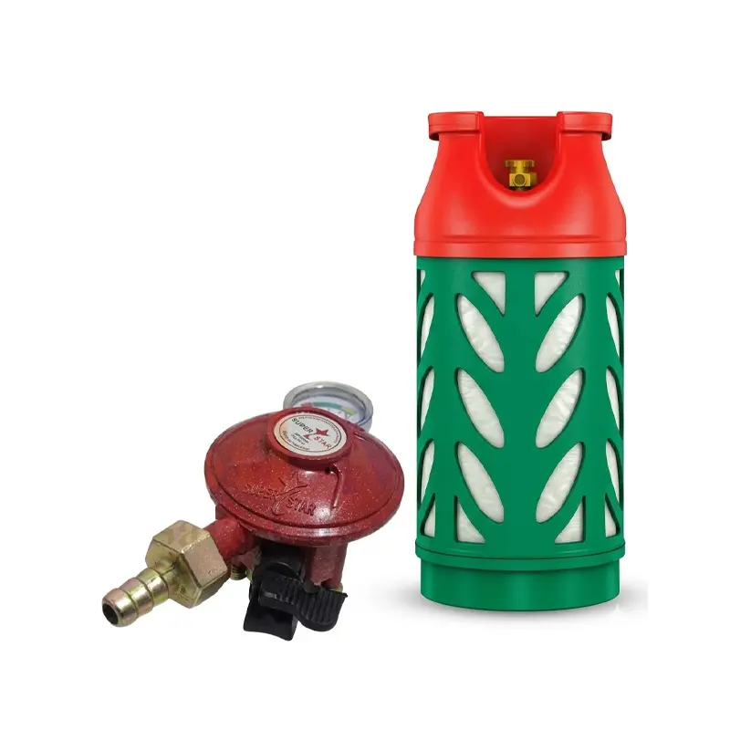 Picture of LPG Gas Safety Sensor Regulator with Stove Set Automatic Leak Shut Off Standard Size Best Price Package by Superstar