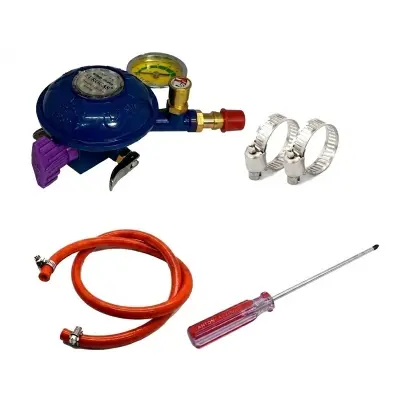 Picture of High Quality LPG Gas Safety Device for Cylinder Universal Fit with Automatic Shut Off Protection – Eurogas