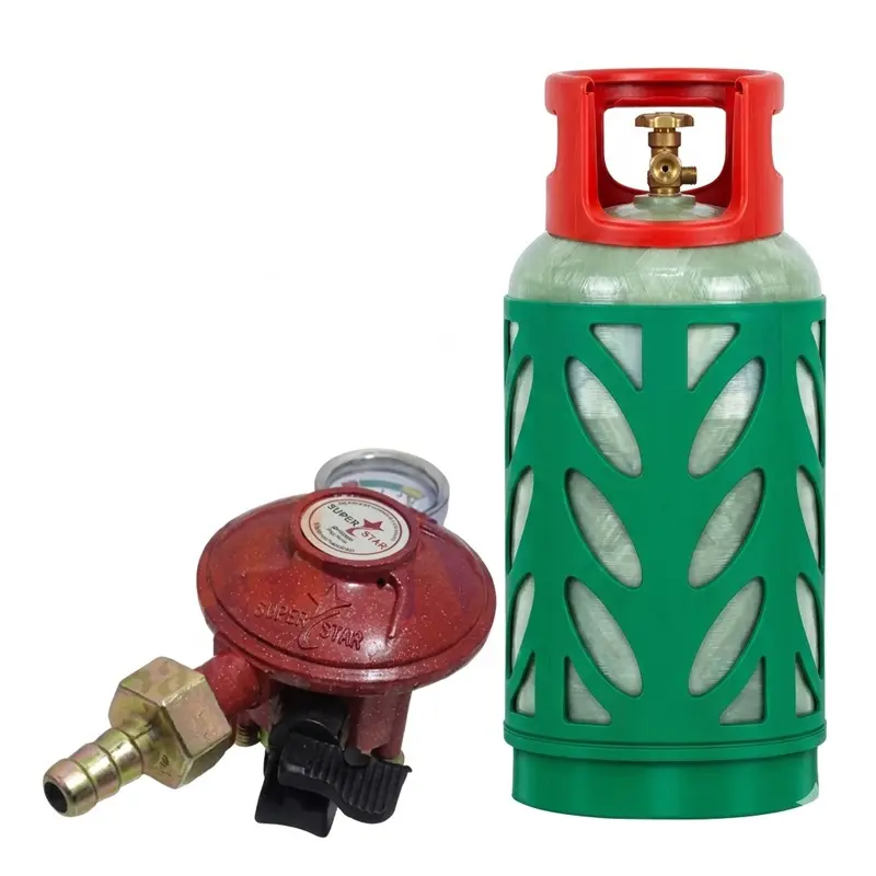 Picture of Safety Sensor Regulator with Meter and Leak Proof 3 Level Safety for LPG Cylinder Superstar