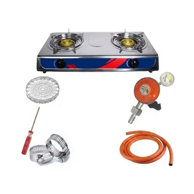 Picture of Original Gas Regulator with Meter for LPG Cylinder 1 Piece Set – Gasoline