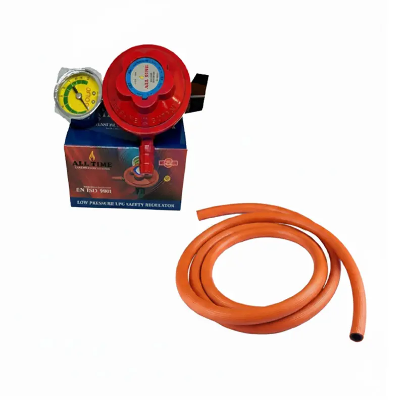 Picture of LG Double Gas Stove Combo 22MM LPG Safety Regulator Low Pressure Family Package with All Accessories All Time