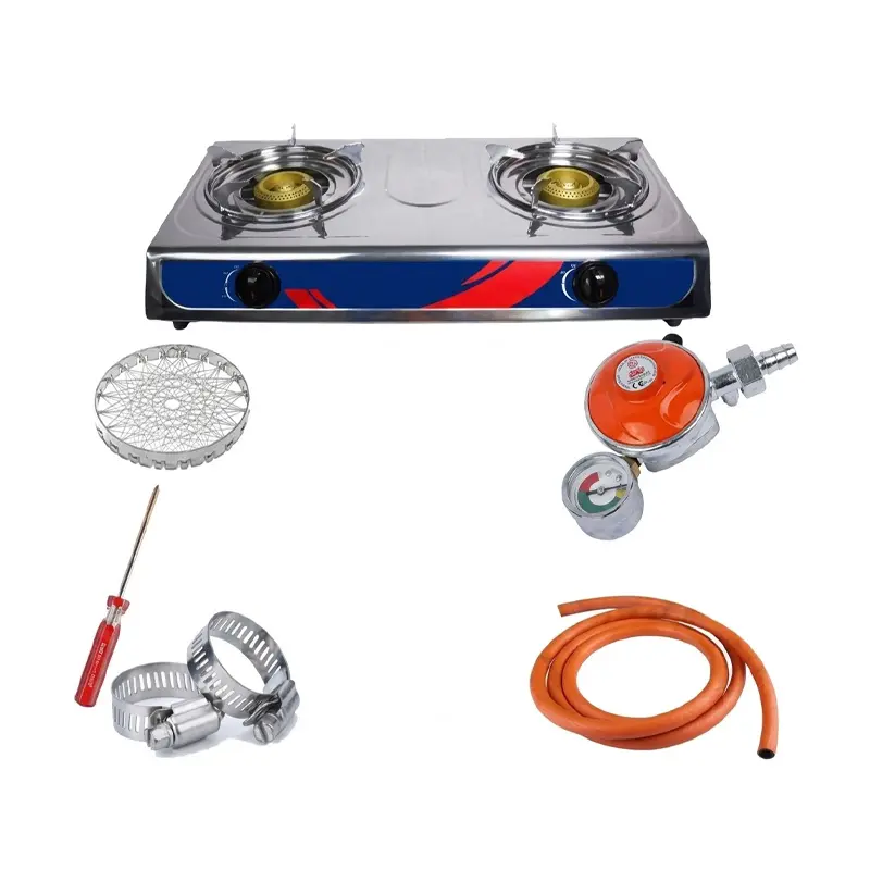 Picture of LPG Gas Safety Regulator 6 Feet Safety Pipe with Gas Level Indicator for Kitchen Use Hot Package by RFL