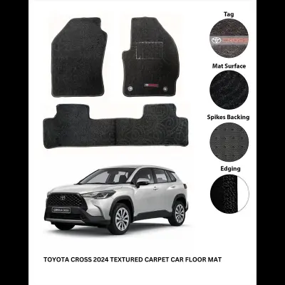 Picture of TOYOTA CROSS NEW 2024 PREMIUM CARPET CAR FLOOR MAT