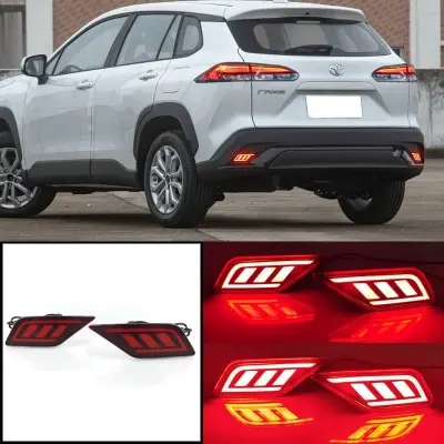 Picture of Car LED Rear Bumper Reflector Brake Lights – Toyota Corolla Cross