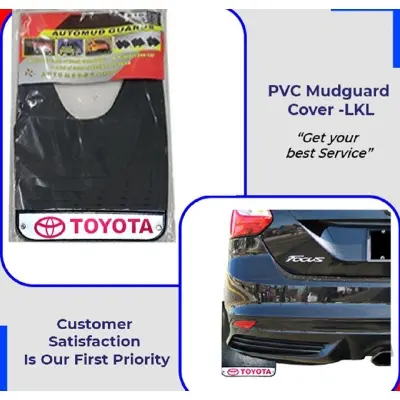 Picture of Toyota Mud Flaps Car Wheel met PVC Mud guard cover Black