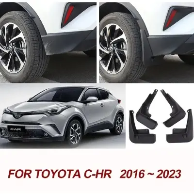Picture of 4 pcs Front Rear Mud Flaps guards mudgurad Fits for toyota Car CH-R