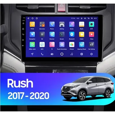 Picture of Car Andriod  Monitor Toyota Rush 2017-2020 model