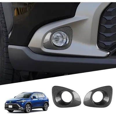 Picture of For Car Toyota Corolla Cross 2022-2023 model Fog light cover carbon