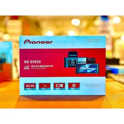 Picture of Pioneer ND-DVR30 Dashcam with Front 2K recording & Back 1080P HD recording with WiFi, voice control and many more features! #dashcam #2K #DVR