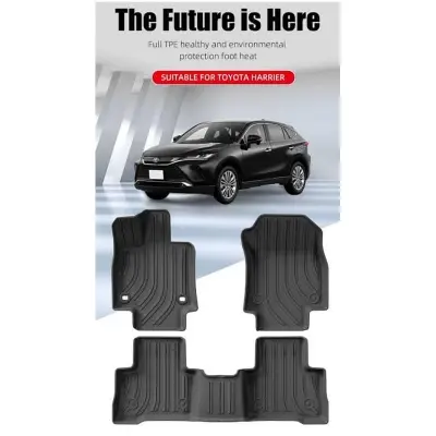 Picture of Heavy Duty TPE All Weather Car Floor Mats For Toyota Harrier 2016-2022