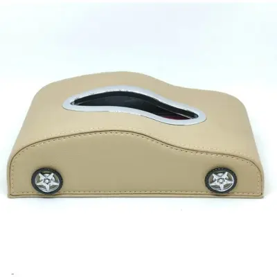 Picture of Mini Clock Car Dashboard Tissue Box Holder