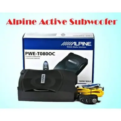 Picture of Car active subwoofer Alpine