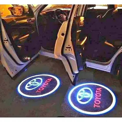 Picture of car door lighting Toyota 2 pic