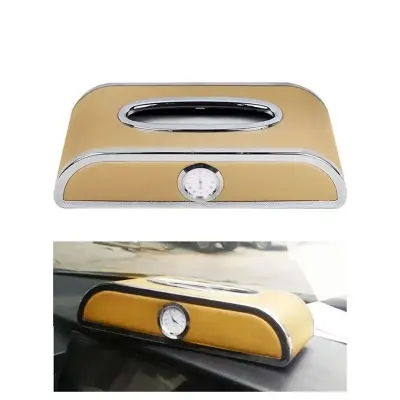 Picture of Mini clock car  Dasborad tissue box holder