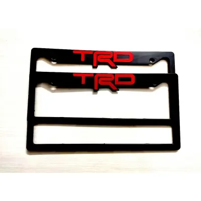 Picture of TRD Car Number plate Frame 2 pcs
