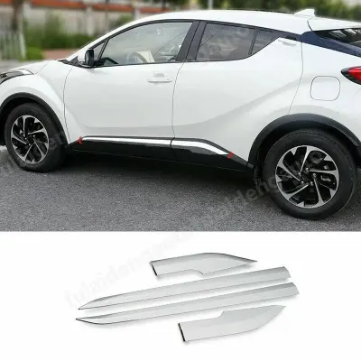Picture of Toyota CH-R  2018-2020 chrome side door body moulding