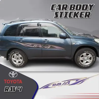 Picture of Car body sticker toyota RAV-4 made in china