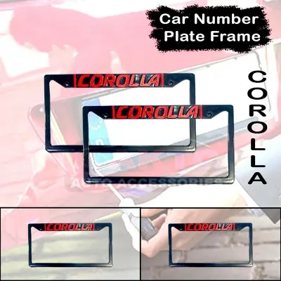 Picture of Car number plate frame