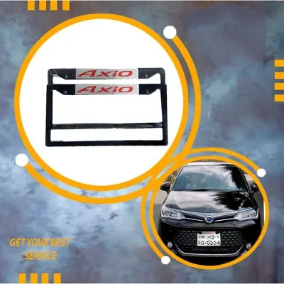 Picture of Car Number Plate Frame, Car License plate-Axio (2PC/SET)