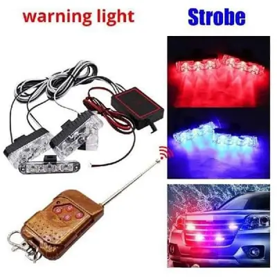 Picture of Car flashing light grill (4pcs)