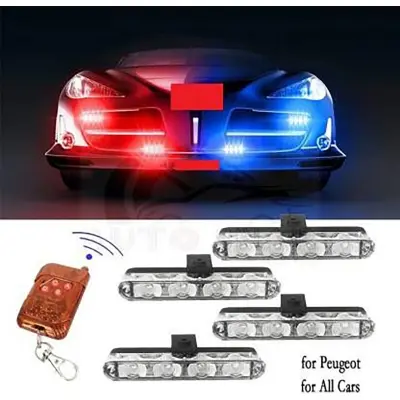 Picture of Car Grill light flashing  4 pic