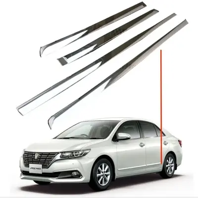 Picture of 4pcs chrome Car side door body Decorative molding cover