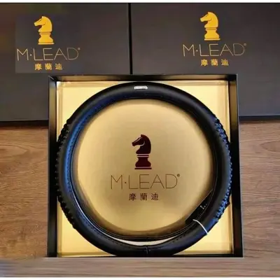 Picture of Leather Car Steering Cover Premium Quality