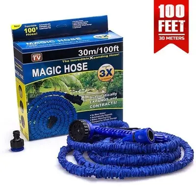 Picture of Magic Car Washing Hose Pipe, Garden Hose Flexible Water Plastic Hoses Pipe -100 FT