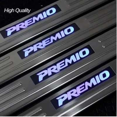 Picture of LED Light Stainless Door Sills Blue