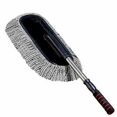 Picture of Large Microfiber Telescoping Car Wash Body Duster Brush Dirt Dust Mop Cleaning Tool Dusting Mops Dusters