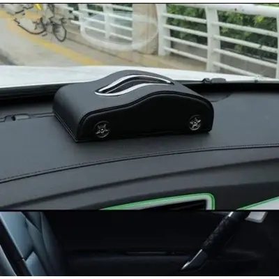 Picture of Car tissue box- Black
