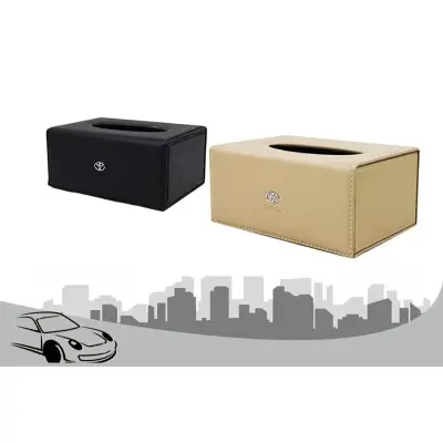 Picture of Nifty Niche - Opulence at Its Best - Squrae Shape Leather Tissue Box For Cars  - Kitchen & Dining - Must Have - Modern and Trendy