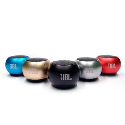 Picture of New M3 Mini Metal Portable Wireless Bluetooth Speaker Multi Color- Bluetooth mini Speaker