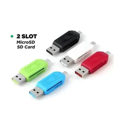 Picture of OTG and USB Card Reader - Multicolor