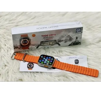 Picture of T800 Ultra Smartwatch Series 8 with Wireless Charging Bluetooth Calling Pedometer Heart Rate Blood Pressure Sleep Sports Watch