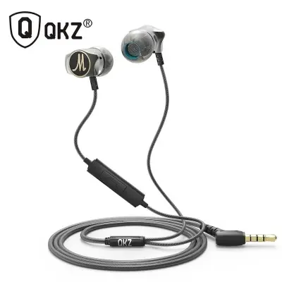 Picture of QKZ DM7 Wired In-Ear Headphones – HiFi Stereo Sound, Deep Bass, Zinc Alloy Earphones with 3.5mm Jack(Master copy)