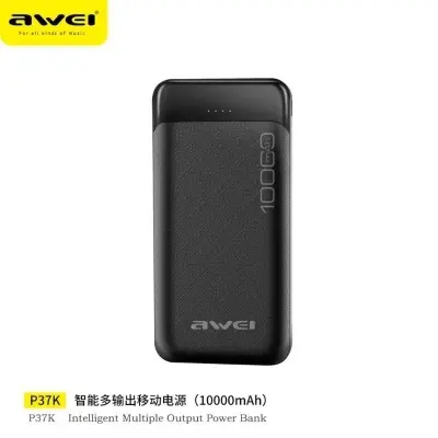 Picture of Awei P37K 10000mAh Fast Charging Portable Power Bank