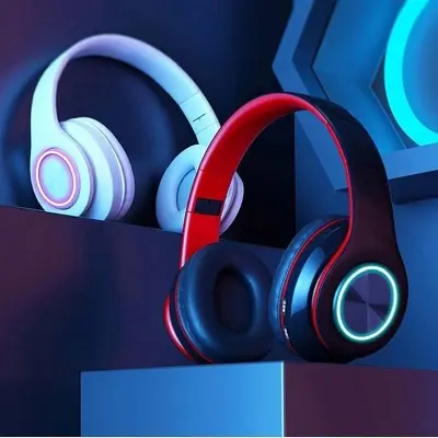 Picture of B39 Bluetooth Headphones Wireless Luminous Headset Foldable Stereo Earphones