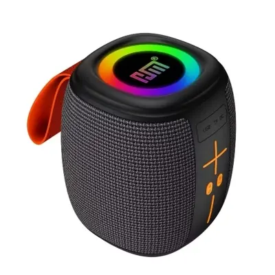 Picture of HM-805 Portable Bluetooth Speaker RGB Light | Bluetooth 5.3 | IPX4 Waterproof | TWS Pairing | Powerful Sound