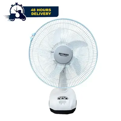 Picture of Defender KN-2916 China Fittings Rechargeable Fan AC/DC with LED Multi-Function - 16"
