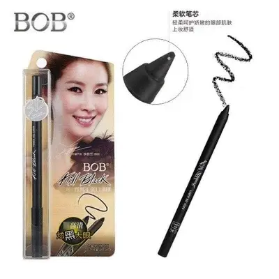 Picture of BOB 3D Cool Black Pencil Gel Eyeliner, Wateproof, Long Lasting1.5gm