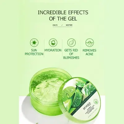 Picture of BIOAQUA 92% Smoothing and Moisture Aloe Vera Gel - 300gm