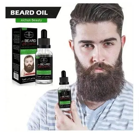 Picture of AICHUN BEAUTY Natural Organic Beard Growth Oil for Men - 30ml
