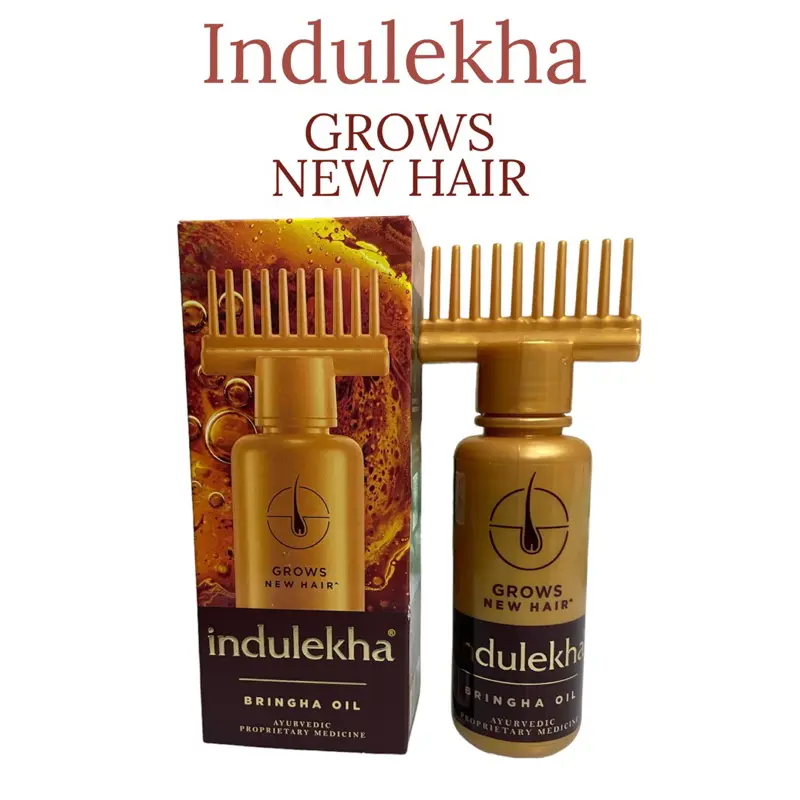 Picture of Indulekha Bringha Ayurvedic Hair Oil,-100ml  (Hair Fall Control, with Amla & Coconut Oil)