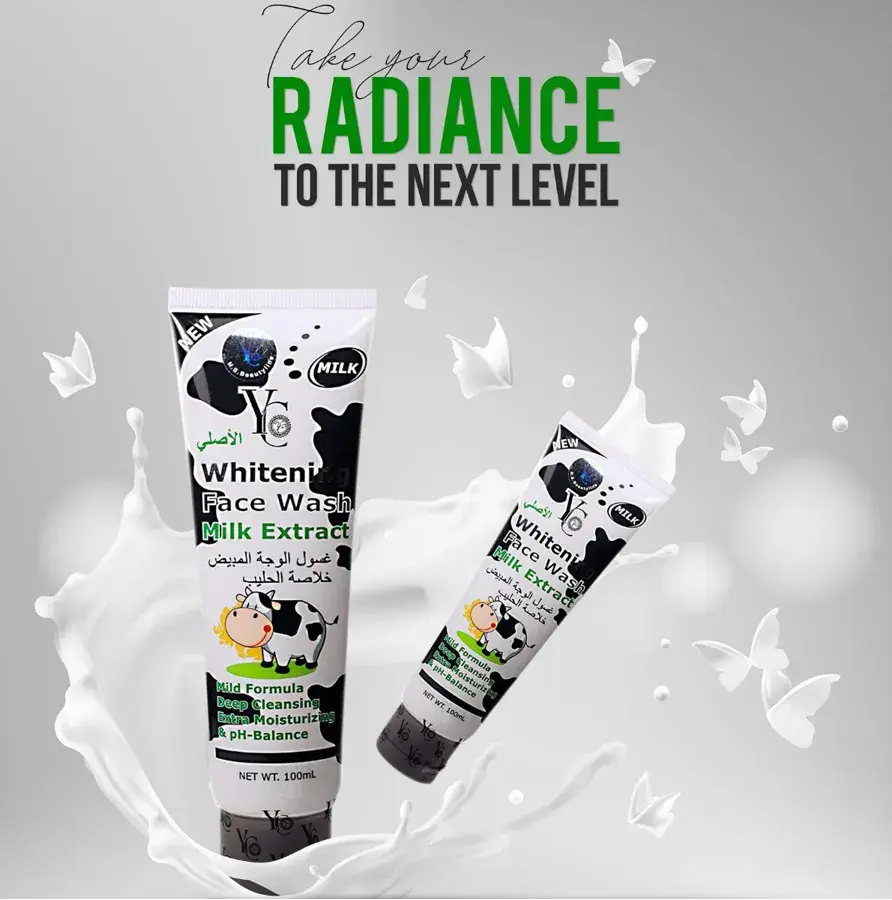 Picture of YC Whitening Face Wash Milk Extract 100ml