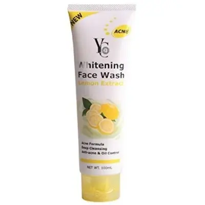 Picture of YC Whitening Lemon Extract Acne Face Wash (100 ml) for Unisex