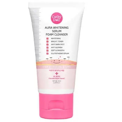Picture of Cathy Doll Aura Whitening Serum And Foam Cleanser - 100ml