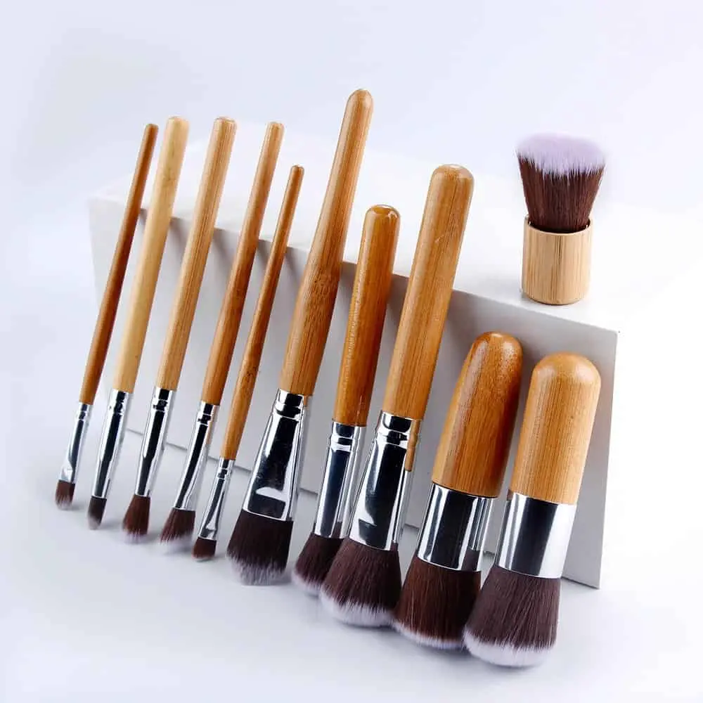 Picture of Beakley Bamboo makeup brush set-11pcs