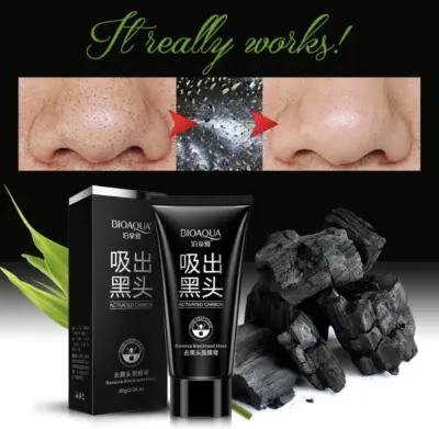Picture of BIOAQUA Activated Carbon Blackhead Remove Mask - 60gm