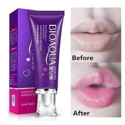 Picture of Bioaqua Pink Cherry Lip Private Part Nipple Bleaching Whitening Pinkish Cream - 30 gm